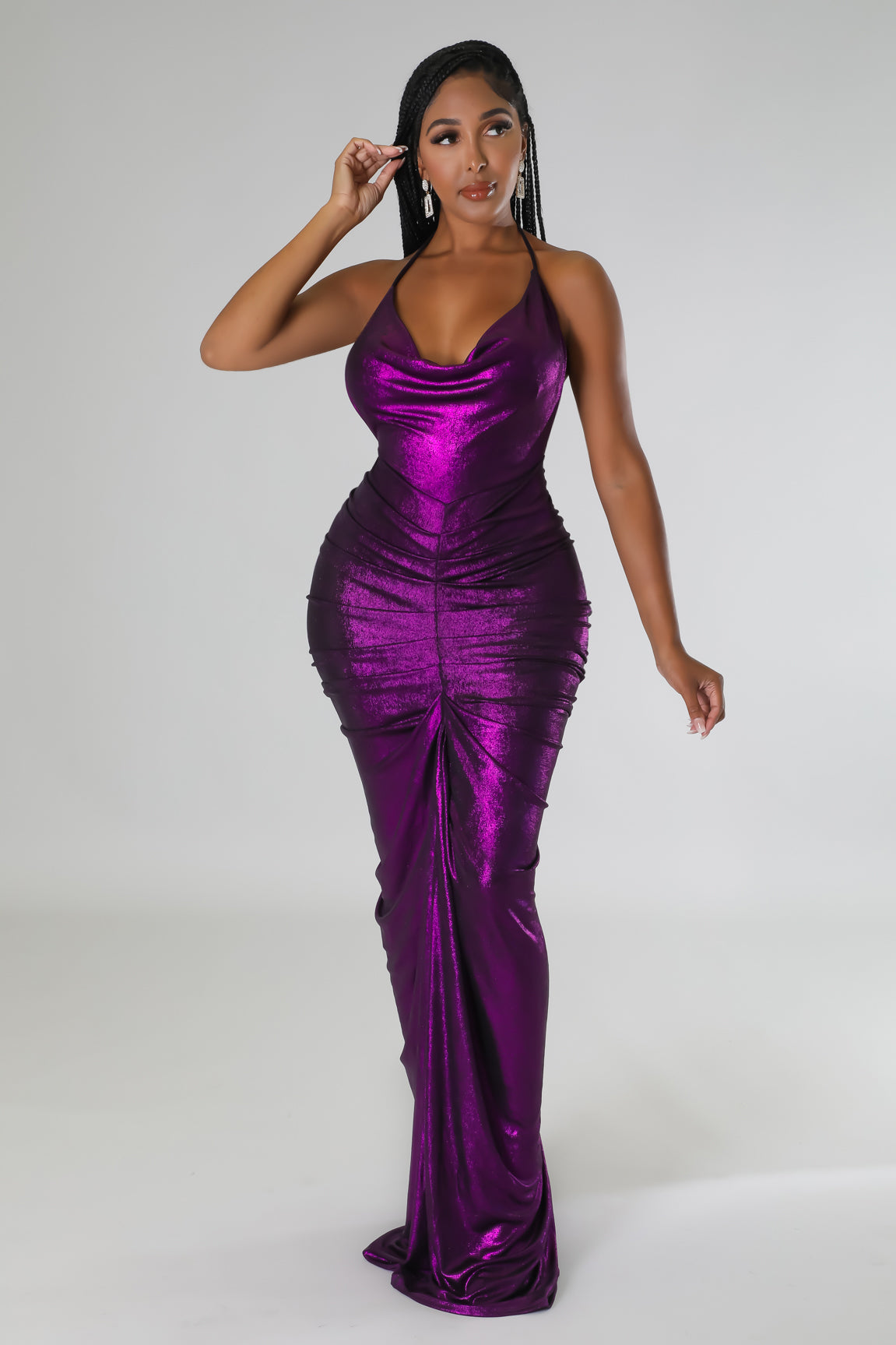 Venus Hours Dress (Purple)