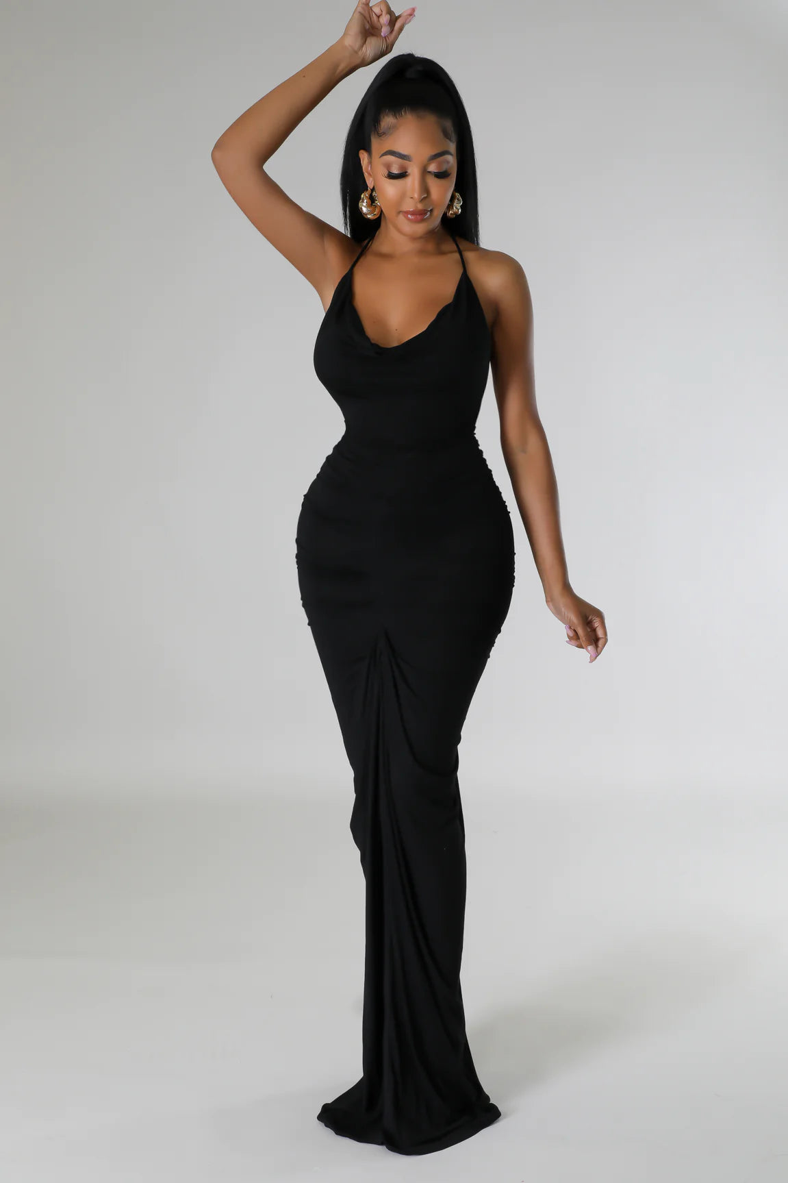 Private Event Maxi Dress (Black)