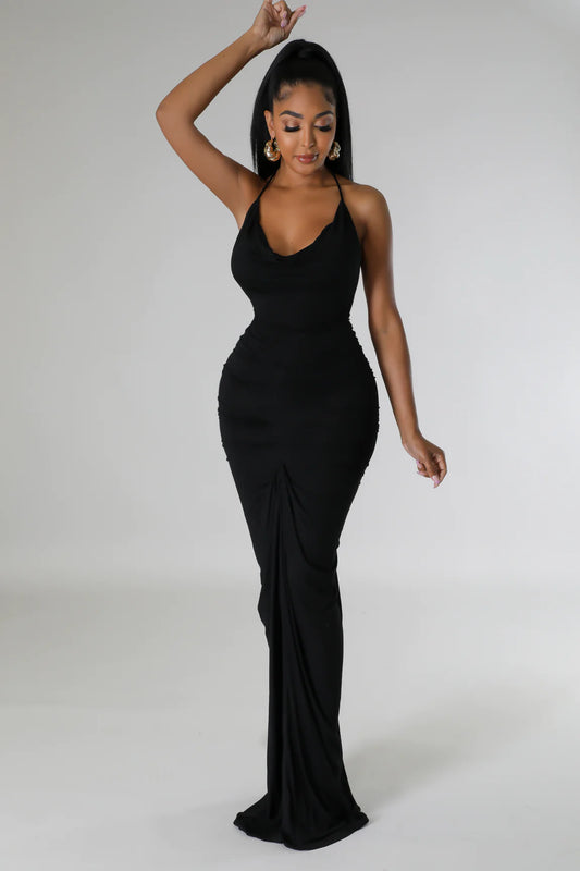 Private Event Maxi Dress (Black)