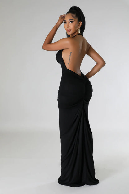 Private Event Maxi Dress (Black)