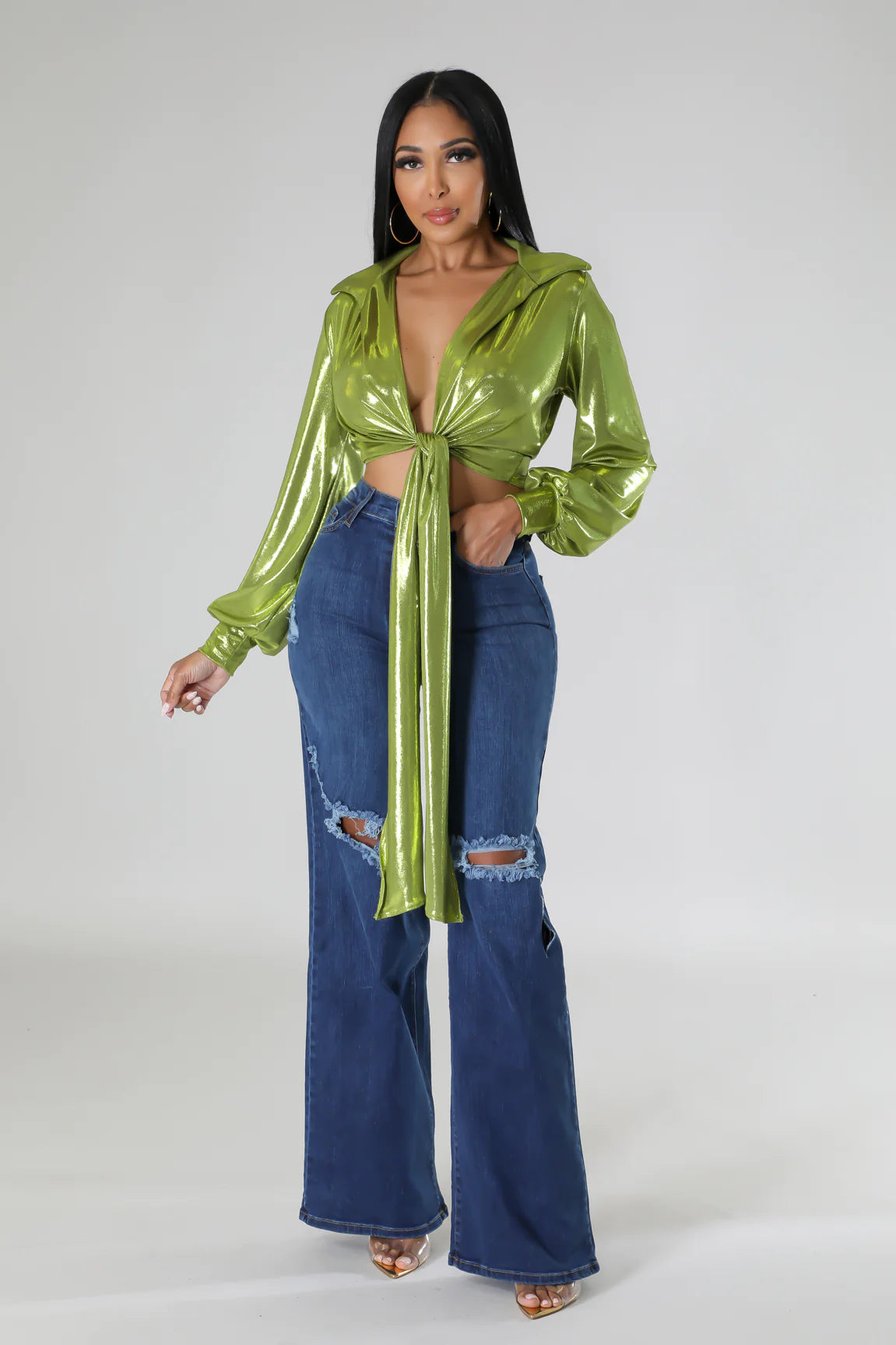 Show Stopper Top (Green)