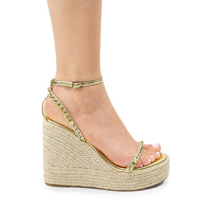 Marsella Style  Wedges (Gold)