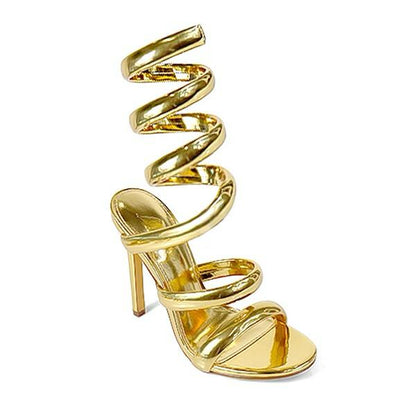 Helix Comfort Faux Heels (Gold)