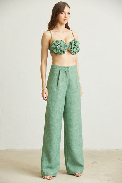 two piece pants set 