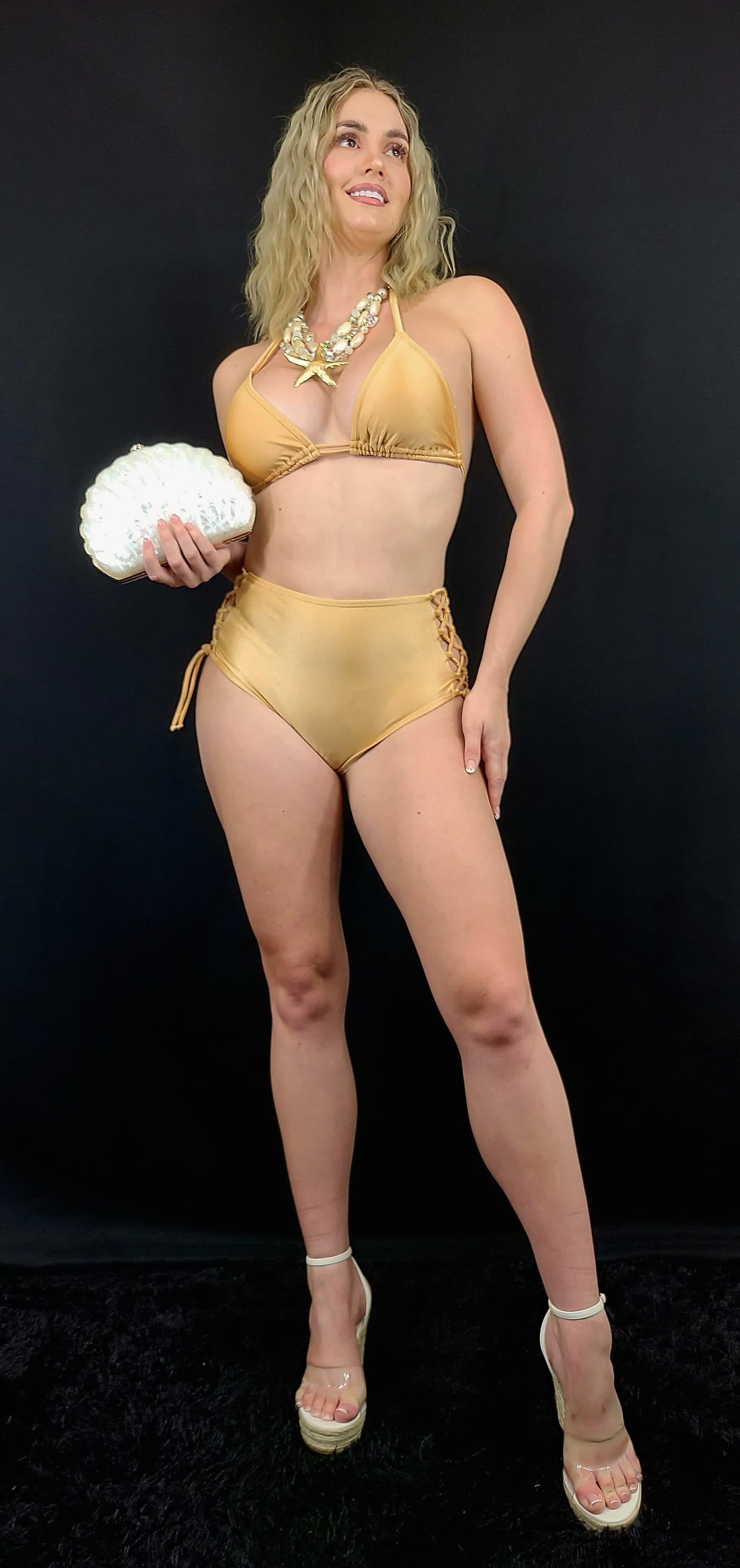 Solstice Serenity Two Piece Bikini (Gold)