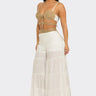 Coastal Goddess Wide-Leg Jumpsuit - Ivory