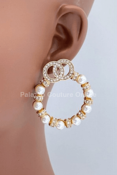 All about Pearls Earrings - Palazzo Couture Online