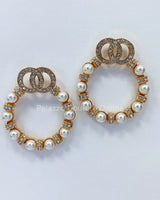 All about Pearls Earrings - elegant piece by Palazzo Couture