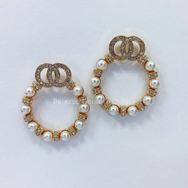 All about Pearls Earrings - elegant piece by Palazzo Couture