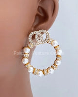All about Pearls Earrings for women - fashion jewelry by Palazzo Couture