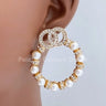 All about Pearls Earrings for women - fashion jewelry by Palazzo Couture
