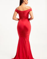 All In Your Feels Maxi Dress Red - Palazzo Couture Online