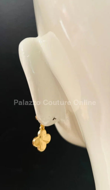 Alma Rose Earrings (Gold) - Palazzo Couture Online