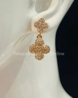 Alma Rose Earrings (Gold) for women - fashion jewelry by Palazzo Couture
