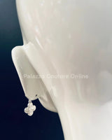 Alma Rose Earrings (Silver) - Palazzo Couture Online