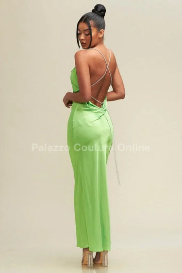 Always Love You Maxi Dress close up detail of elegant design and fabric