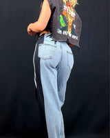 Athleisure Fusion Jeans (Black) - Palazzo Couture Online