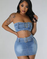 Attention Over Here Skirt Set - Palazzo Couture Online