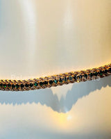Bary Twisted Chain Belt (Green) - Palazzo Couture Online