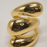 Bauhaus Cuff Bangle (Gold) - Palazzo Couture Online