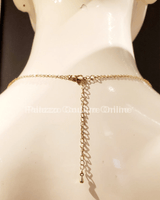 Be Honest Necklace (Black & and white ) - Palazzo Couture Online