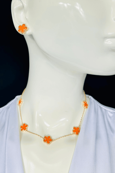 Be Honest Necklace (Orange) - Palazzo Couture Online