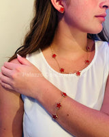 Be Honest Necklace (Red) - Palazzo Couture Online