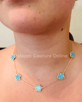 Be Honest Necklace (Turquoise) - Palazzo Couture Online