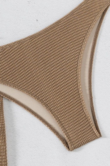 Beach Summer 3-Piece Bikini Set - Mocha - summer beach swimwear for women