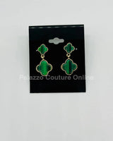 Believe me Earrings (Green) - stylish accessory for every outfit