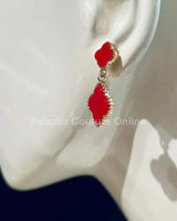 Believe me Earrings (Red) - women's statement jewelry