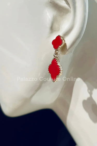 Believe me Earrings (Red) - women's statement jewelry