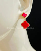 Believe me Earrings (Red) for women - fashion jewelry by Palazzo Couture