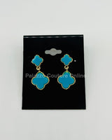 Believe me Earrings (Turquoise) - Palazzo Couture Online