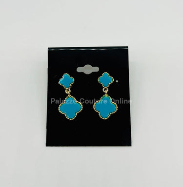 Believe me Earrings (Turquoise) - Palazzo Couture Online