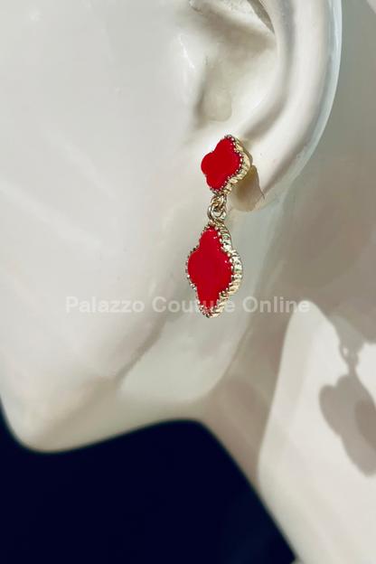 Belive Me Earrings (Red)