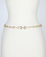 Horsebit Link Chain Waist Belt | Palazzo Couture