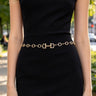 Horsebit Link Chain Waist Belt | Palazzo Couture