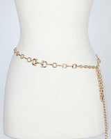 Horsebit Link Chain Waist Belt | Palazzo Couture