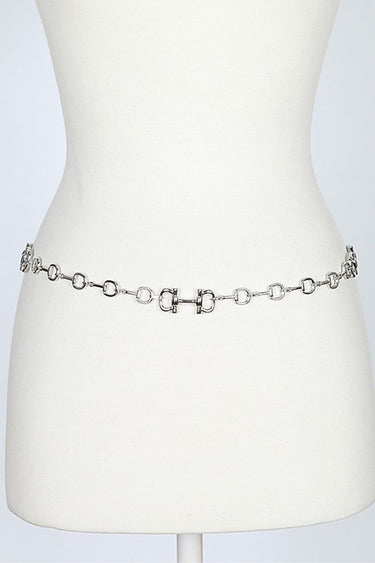 Horsebit Link Chain Waist Belt | Palazzo Couture