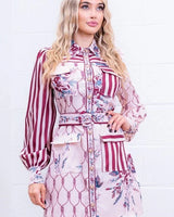 Belted Mini Dress – The Opulent Enigma Belted Mini Dress front view showing mini dress silhouette