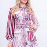 Belted Mini Dress – The Opulent Enigma Belted Mini Dress front view showing mini dress silhouette