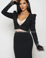 Women's Elegant Evening Outfit maxi dress from Palazzo Couture designer collection