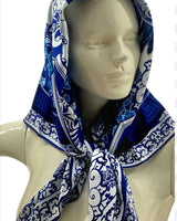 Blue Dynasty Silk Scarf  Limited Edition - view 3