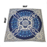 Blue Dynasty Silk Scarf  Limited Edition - front view