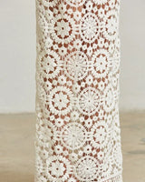 Women's White matching skirt set from Palazzo Couture collection