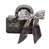 Bow Charm Quilted Mini Tote - Palazzo Couture Online