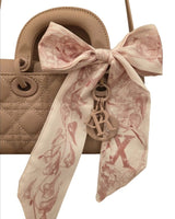 Bow Charm Quilted Mini Tote - Palazzo Couture Online