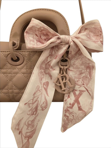 Bow Charm Quilted Mini Tote - Palazzo Couture Online