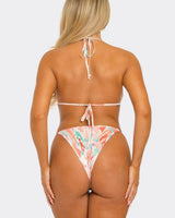 Breezy Waves 3-Piece Bikini Set
(Coral) - chic bikini by Palazzo Couture